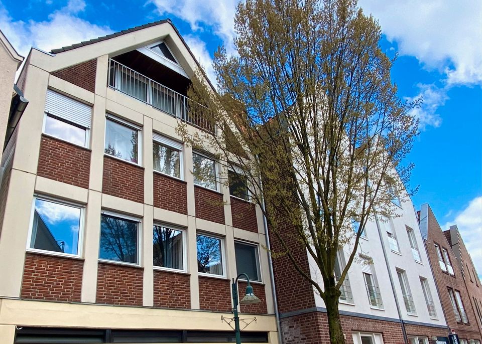 Terrassenwohnung mit Gewerbeeinheit im historischen Zentrum in Telgte