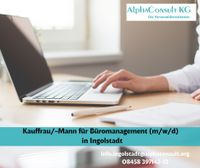 Kauffrau/-mann für Büromanagement (m/w/d) Bayern - Ingolstadt Vorschau