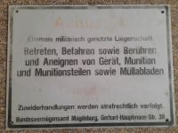 Sammel Schild Brandenburg - Zechin Vorschau