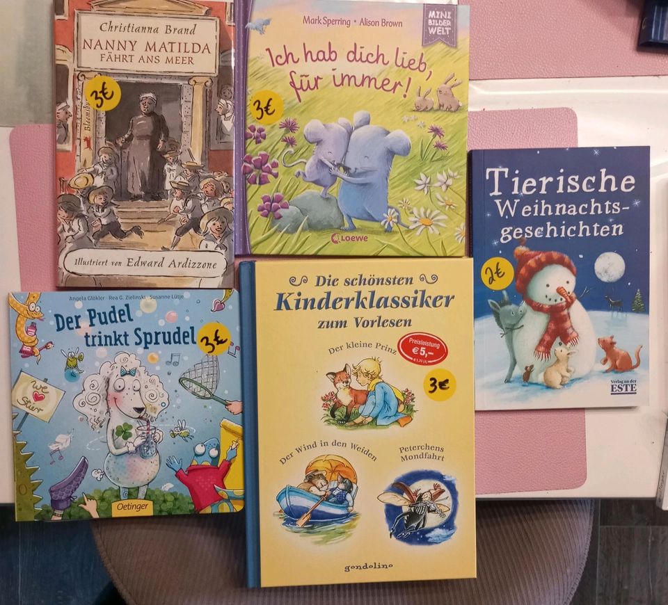 18 Verschiedene Kinderbücher in Ziegendorf