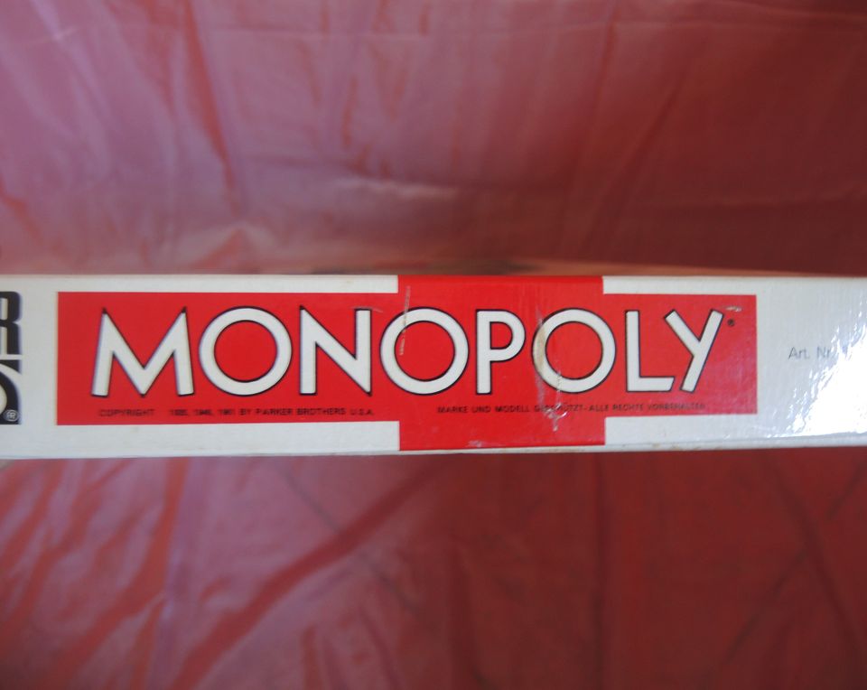 Monopoly Parker D Mark Version 6011009 Brettspiel Retro Vintage in Fröndenberg (Ruhr)