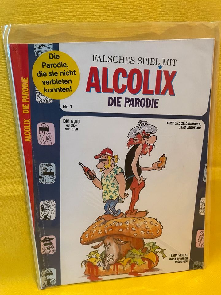 Comic „Falsches Spiel mit Alcolix“, Top Zustand in Neustadt in Holstein