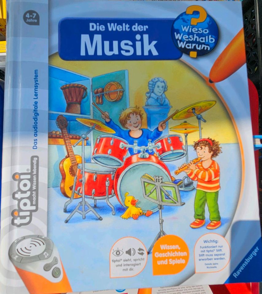 Die Welt der Musik - Tiptoi Buch in Sehnde