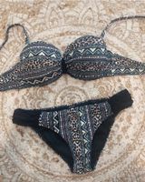 Bikini Leopard Schwarz abnehmbare Träger 38 M Bayern - Bad Neustadt a.d. Saale Vorschau