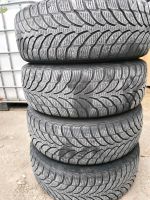 4 Bridgestone Blizzak 205 60 R16 auf VW 5x112 Stahlfelge Sachsen-Anhalt - Schönebeck (Elbe) Vorschau