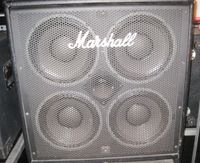 Top! Marshall Bassbox MBC410 600W Bass 4x10" +Horn Bassrefex Bass Nordrhein-Westfalen - Marienmünster Vorschau