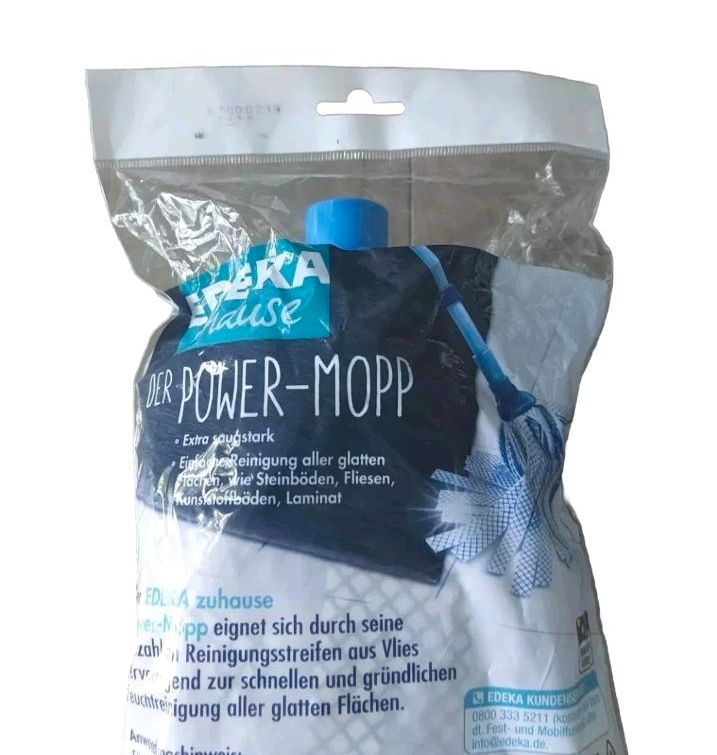 Der Power-Mopp / Wischmopp von EDEKA in Hamburg