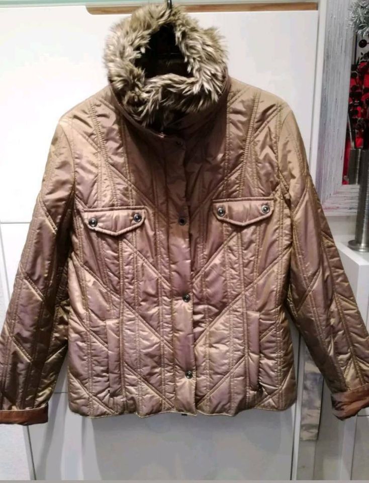 GIL BRET JACKE Gr. 38 Steppjacke Übergangsjacke goldbraun in München