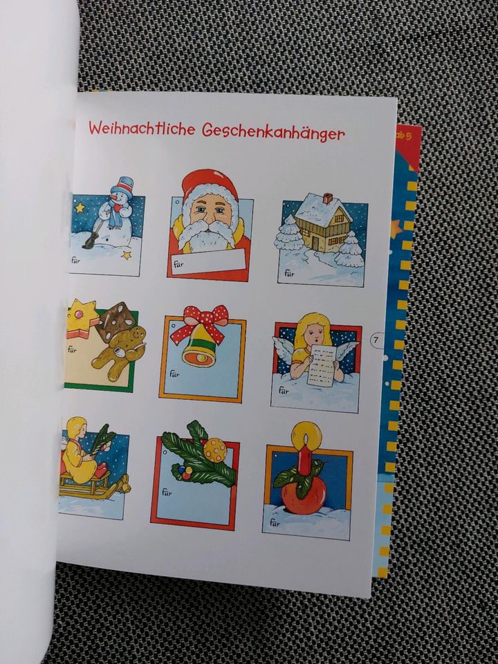 Advent Fröhliche Weihnachtszeit Bastelspass Aufhänger Nikolaus in Altenberge