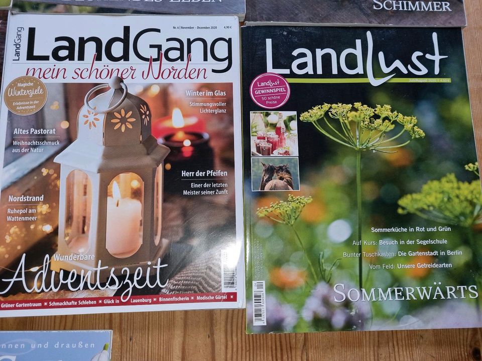 9 x Zeitschrift LandIDEE, LandLUST etc. in Suderburg