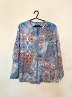 Brax Damen Bluse Paisley Größe 38/M Vintage Look blau orange VIDA Hessen - Wiesbaden Vorschau