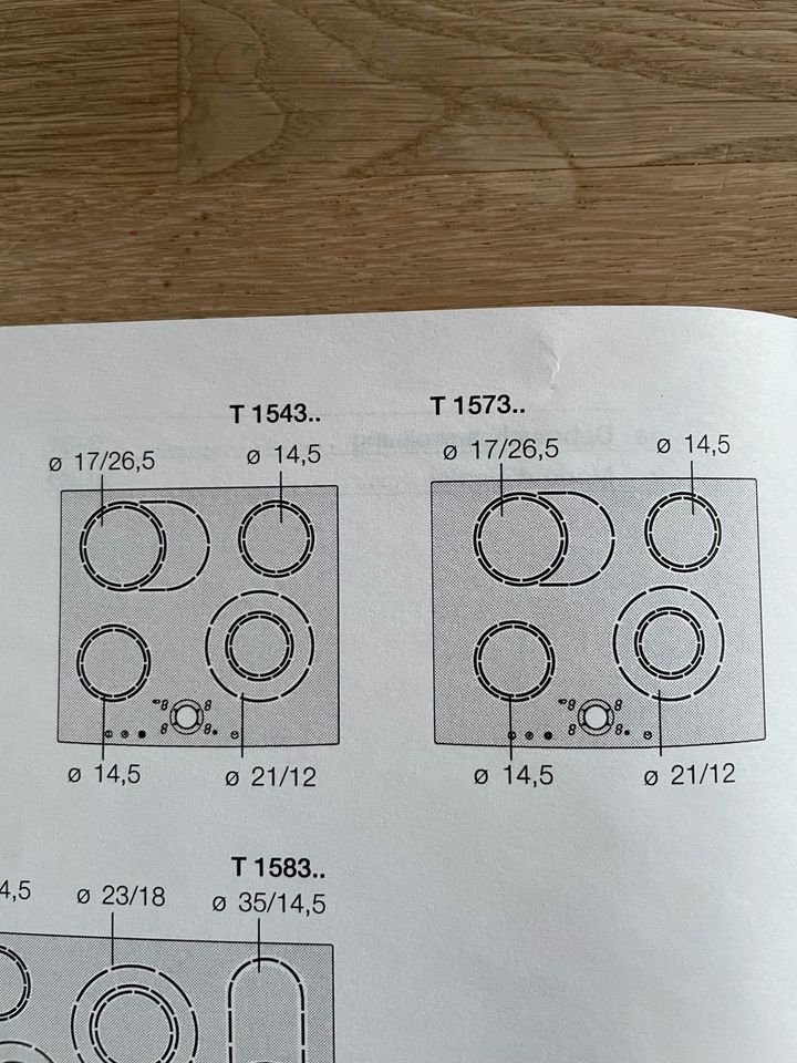 Neff Elektro Kochfeld Herd Glaskeramik inkl. Töpfe in Verden