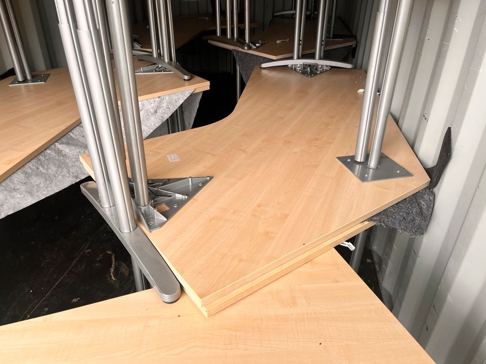 Schreibtisch höhen einstellbar Holz in Groß-Umstadt