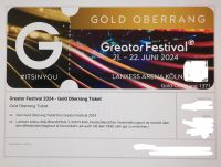 Greator Festival - 1 Ticket Gold Oberrang Sachsen-Anhalt - Hohenwarthe Vorschau