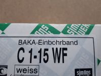 Baka Einbohrband C1-15 WF weiß Bayern - Wemding Vorschau