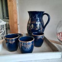traditionales bulgarisches Trinkservice DDR Sachsen-Anhalt - Jeßnitz Vorschau