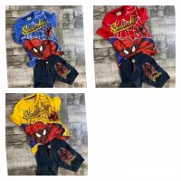 Spiderman T-Shirt Shorts kurze Hose Set Gr 134 140 NEU rot gelb München - Pasing-Obermenzing Vorschau