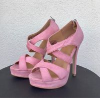 High heels 37 rosé rosa Pink Absatzschuhe Riemchen pumps Tamaris Sachsen - Weißwasser Vorschau