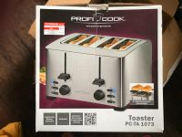 Profi Cook 4 Schlitz Toaster PC-TA 1073 Sachsen - Löbau Vorschau