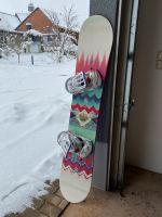 Snowboard mit Bindungen Salomon 142cm Lotus Edition Thüringen - Dingelstädt Vorschau