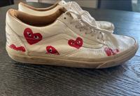 Vans Leder weiß Old Skool, Gr. 42, Sneaker Turnschuhe Herzen Bayern - Bruckmühl Vorschau