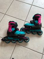 Rollerblade Inliner Türkis/Pink Gr. 33-36,5 Original m. Schonern Schleswig-Holstein - Schülldorf Vorschau