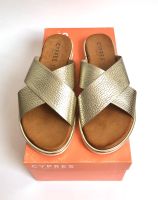 CYPRES • Sandalette Pantolette • Fb GOLD / Platino • Gr.35/36 NEU Bielefeld - Dornberg Vorschau