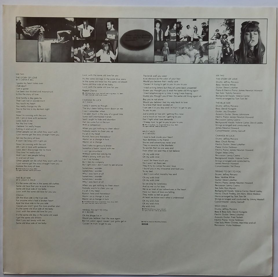 12" Vinyl-LP VALERIE CARTER - Wild Child - Original-LP von 1978 in Pürgen