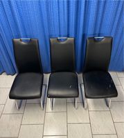 3 Freischwinger Stühle, schwarz Nordrhein-Westfalen - Pulheim Vorschau