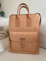 Vintage Natur Leder Tasche Bag Ledertasche Mitte - Wedding Vorschau