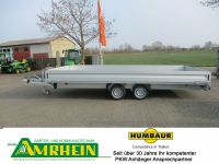 Humbaur HT 354121 3500 kg gebremst, Tandem Hochlader PKW Anhänger Bayern - Bergrheinfeld Vorschau