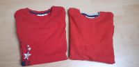 Langarmshirt 2x rot 134 /140 Brandenburg - Eggersdorf Vorschau