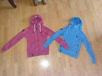 Naketano Pulli jeans blau und Sweetjacke schwarz  und pink Gr. S Rheinland-Pfalz - Niederwerth Vorschau