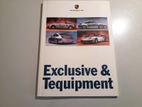 Buch Prospekt Porsche Exclusive Tequipment 911 993 Boxster Baden-Württemberg - Gaggenau Vorschau