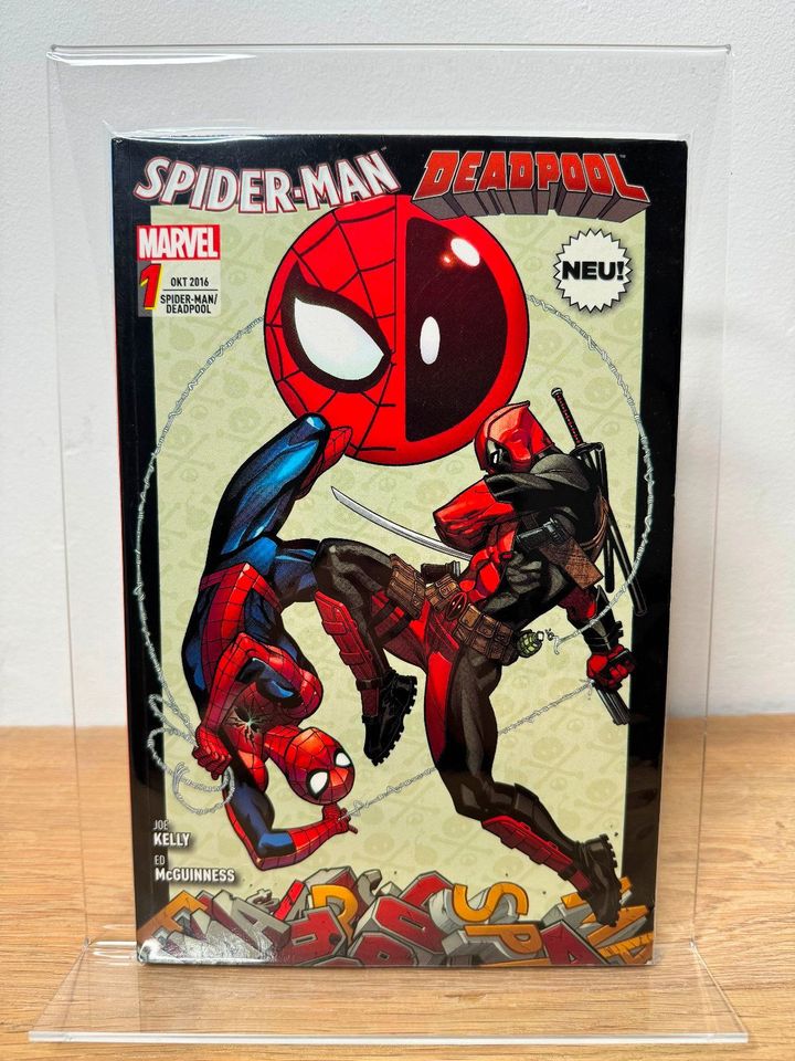 Spider-Man Deadpool Nr. 1 von 9 Marvel Comic 2016 in Sprockhövel