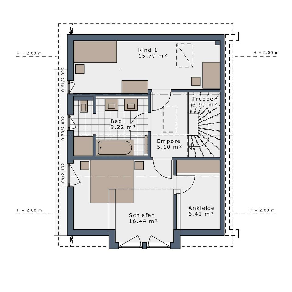 Die perfekte Wohlfühloase – Modernes Einfamilienhaus von Schwabenhaus in Stetten am kalten Markt