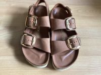 Birkenstock Milano Big Buckle Ledersandalen Gr.39 Rheinland-Pfalz - Ramsen Vorschau