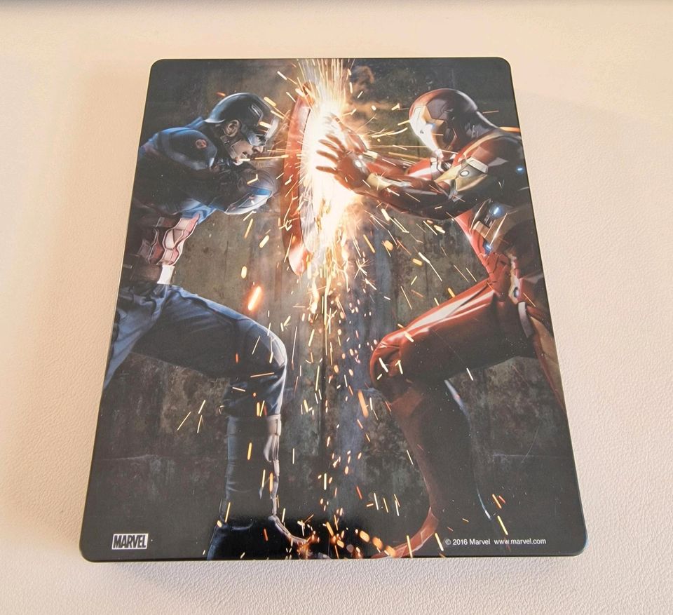 3D BLU-RAY STEELBOOK THE FIRST AVENGER CIVIL WAR , MARVEL in Jena