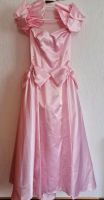 Kleid lang Satin rosa Gr XS Festlich Hochzeit romantisch Barbie Sachsen - Sehmatal-Neudorf Vorschau