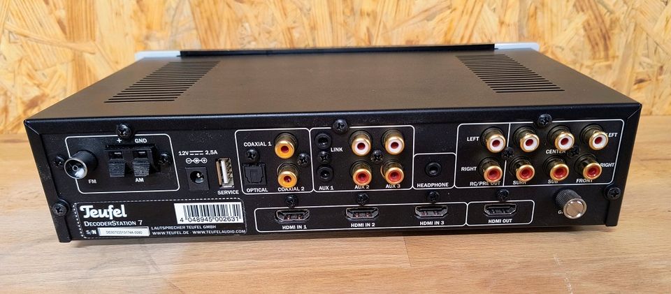 Teufel DecoderStation 7 Verstärker, Surround Decoder in Oelde