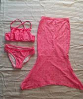 Bikini Meerjungfrau mit Baderock Flosse pink glitzer Gr 140 - 152 Bayern - Straubing Vorschau