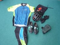 Radsport-Set Rennrad Bekleidungs Set + Helm, Schuhe & Satteltsche Rheinland-Pfalz - Siesbach Vorschau