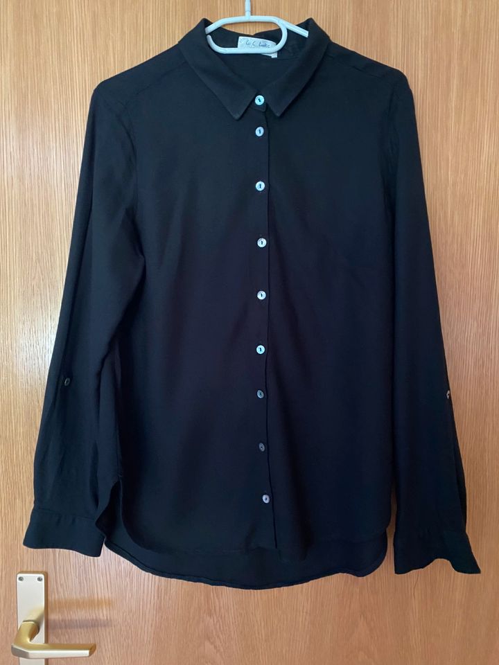 Schwarze Bluse von C.C. Luke Größe 42 in Versmold