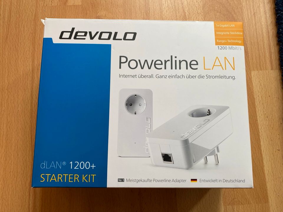 devolo Poweline LAN 1200+ Starter Kit in Halle