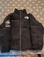 Jacke Supreme The North Face Veloursleder Nuptse schwarz Bergedorf - Hamburg Lohbrügge Vorschau