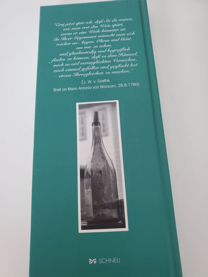 Goethe: Da hab ich mich ja umsonst besoffen" in Jugenheim in Rheinhessen