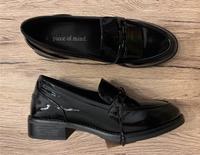 Schwarze, schicke Schuhe Loafer Nordrhein-Westfalen - Castrop-Rauxel Vorschau