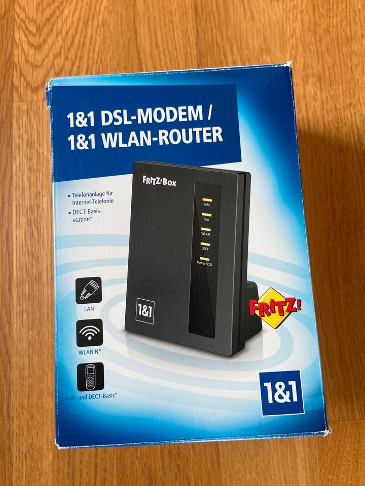 1&1 DSL-Modem/ WLAN-Router Fritz!Box 7412 in Hetzerath (Mosel)