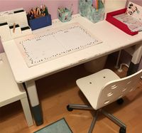 Schreibtisch weiß für Kinder 120x65cm Hohen Neuendorf - Borgsdorf Vorschau