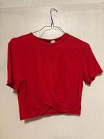 rotes kurzes T-Shirt H&M Saarland - Merchweiler Vorschau